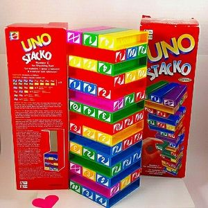 UNO STACKO Mattel Game